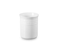 Le Creuset White Stoneware Small Utensil Jar 15cm