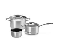 Le Creuset Classic 3-ply Stainless Steel 3-Piece Set