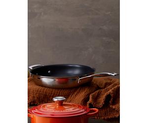 Le Creuset Classic 3-Ply Stainless Steel Non-Stick Frying Pan 24Cm One Colour