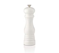 Le Creuset Classic Adjustable Salt Mill, Chip-resistant ABS Plastic, Corrosion Resistant, 40 g, White