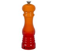 Le Creuset Classic Adjustable Salt Mill Grinder, Chip-resistant ABS Plastic, Anti-Corrosion, 40g, Volcanic, 96002000090000, Cerise