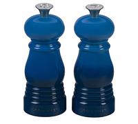 Le Creuset Classic Salt & Pepper Mill Set, Personal Use, Chip-resistant ABS Plastic, Anti-Corrosion, 11 cm, Marseille