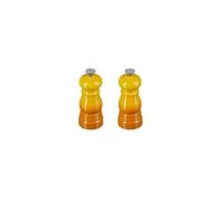 Le Creuset Classic Salt & Pepper Mill Set, Personal Use, Chip-Resistant ABS Plastic, Anti-Corrosion, 11 cm, Nectar, 44900116720000