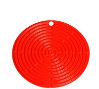Le Creuset Cool Tool, Pot holder/trivet, Silicone, Round, 20 cm, Volcanic, 93000230090200