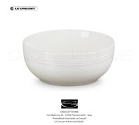 Le Creuset - Coupe Cereal Bowl In Glazed Stoneware 16 Cm / 0.77L MERINGUE