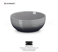 Le Creuset - Coupe Cereal Bowl In Vitrified Stoneware 16 Cm / 0.77L - FLINT