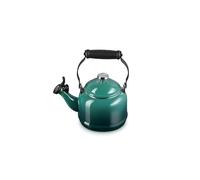 Le Creuset Enamel On Steel Demi Tea Kettle with Metal Finishes, 1.25 qt, Artichaut