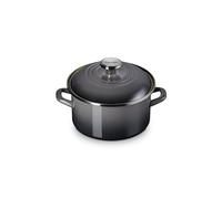 Le Creuset Enamel on Steel Traditional Petite Stockpot, 3.8qt., Oyster