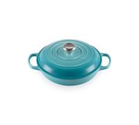Le Creuset Enameled Cast Iron Signature Braiser, 2.25 qt., Caribbean