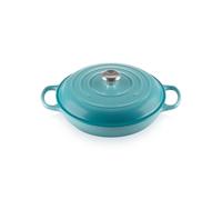 Le Creuset Enameled Cast Iron Signature Braiser 3.5 qt. Caribbean