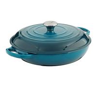 Le Creuset Enameled Cast Iron Signature Braiser 3.5 qt. Deep Teal