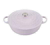 Le Creuset Enameled Cast Iron Signature Chef's Oven with Lid, 7.5 Quart, Shallot
