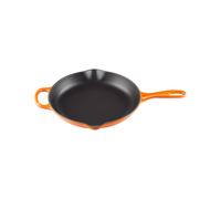 Le Creuset Enameled Cast Iron Signature Iron Handle Skillet 10.25"""" (1-3/4 qt.) Flame