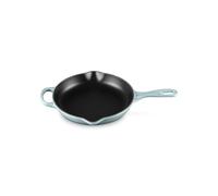 Le Creuset Enameled Cast Iron Signature Iron Handle Skillet 9"""" (1-3/8 qt.) Sea Salt