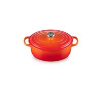 Le Creuset Enameled Cast Iron Signature Oval Dutch Oven 2.75 qt. Flame