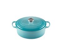 Le Creuset Enameled Cast Iron Signature Oval Dutch Oven 5 qt. Caribbean