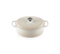 Le Creuset Enameled Cast Iron Signature Oval Dutch Oven 5 qt. Meringue
