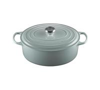 Le Creuset Enameled Cast Iron Signature Oval Dutch Oven, 6.75 qt., Sea Salt