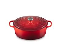 Le Creuset Enameled Cast Iron Signature Oval Dutch Oven 8 qt. Cerise