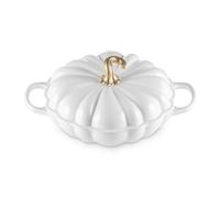 Le Creuset Enameled Cast Iron Signature Pumpkin Braiser, 2.75 qt., White