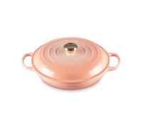 Le Creuset Enameled Cast Iron Signature Round Braiser, 3.5qt. Peche