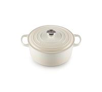 Le Creuset Enameled Cast Iron Signature Round Dutch Oven 5.5 qt. Meringue