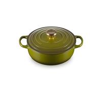 Le Creuset Enameled Cast Iron Signature Round Sauteuse, 3.5 qt., Olive