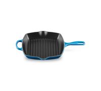 Le Creuset Enameled Cast Iron Signature Square Skillet Grill 10.25"""" Marseille