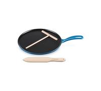Le Creuset Enameled Cast Iron Traditional Round Crepe Pan, 10.25", Marseille