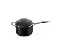 Le Creuset Essential Non-stick Ceramic Saucepan with Glass Lid, 4 qt.