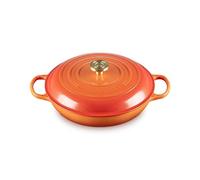 Le Creuset Flamme Dorée Shallow Casserole, 30cm