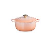 Le Creuset Fundido Redonda Saucepan 20 cm 3.4 L Peche