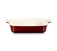 Le Creuset Garnet Stoneware Large 32cm Heritage Rectangular Dish