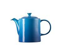 Le Creuset Grand Teapot, Enamelled Stoneware, 1.3 litres, Serves 4 Cups, Marseille Blue, 70703132000000