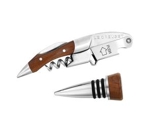 Le Creuset GS-190 & WT-110W Waiters Corkscrew /Stopper Gift Set