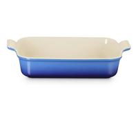 Le Creuset Azure Blue Heritage Stoneware Rectangular Dish 19cm 32cm