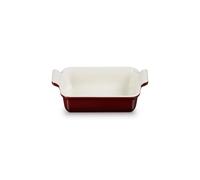 Le Creuset Garnet Stoneware Small 19cm Heritage Rectangular Dish