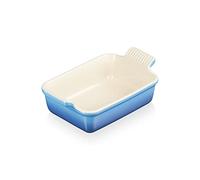 Le Creuset Heritage Rectangular Dish, Stoneware, 19 cm, 1.1 litres, Marseille Blue