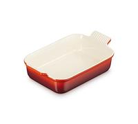 Le Creuset Heritage Rectangular Dish, Stoneware, 26 cm, 2.4 litres, Cerise, 71102260600001