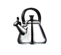 Le Creuset Kone Stove-Top Kettle with Whistle, Suitable for All Hob Types Including Induction and Cast Iron, Stainless Steel, Capacity: 1.6 L, Mirror Polish, 92000200000100