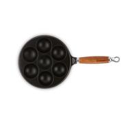 Le Creuset Le Creuset cast iron doughnut tin Matte black