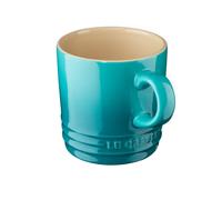 Le Creuset Stoneware Cappuccino Mug, 200 ml, Teal, 70303201700099