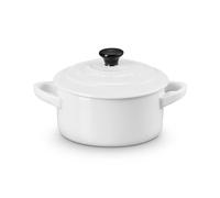 Le Creuset White Stoneware Petite Round Casserole - WHITE