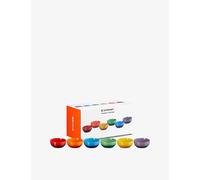Le Creuset Rainbow Coupe Collection Set of 6 Cereal Bowls