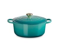 Le Creuset Le Creuset round casserole 5.3 l Bleu Riviera