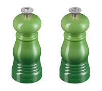 Le Creuset Le Creuset salt- and pepper mill set 11 cm Bamboo Green