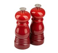 Le Creuset Le Creuset salt- and pepper mill set 11 cm Cerise