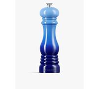 Le Creuset Classic Adjustable Salt Mill Grinder, Chip-Resistant ABS Plastic, Anti-Corrosion, 40g, Azure, 96002000220000