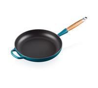Le Creuset Le Creuset Signature frying pan wooden handle 28 cm Deep Teal