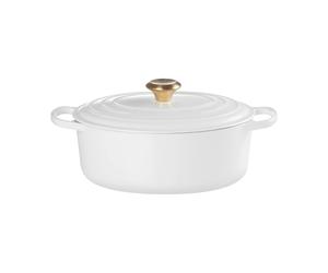 Le Creuset Le Creuset Signature oval casserole 4.1 l White